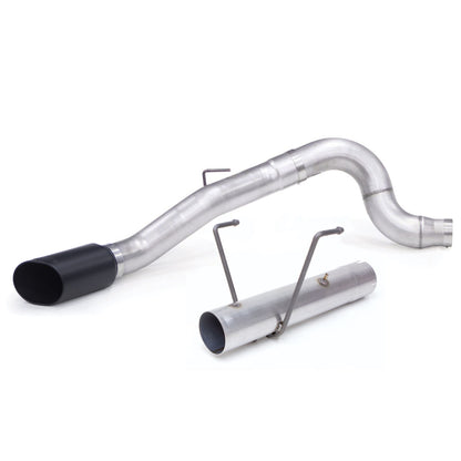 Banks Power Monster Exhaust System, 5-inch Single Exit, Black SideKick Tip