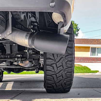 Banks Power Monster Exhaust System 5-inch, Cerakote Black SideKick Tip - 49799-B
