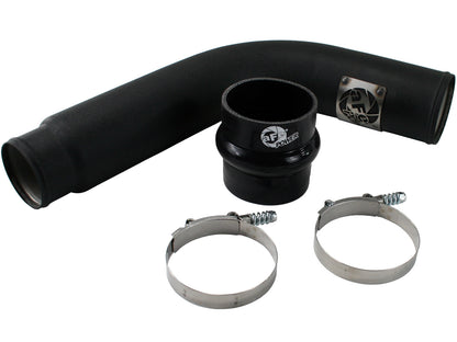 aFe BladeRunner 3-1/2 IN Aluminum Cold Charge Pipe Black - Dodge 2003-2007 5.9L