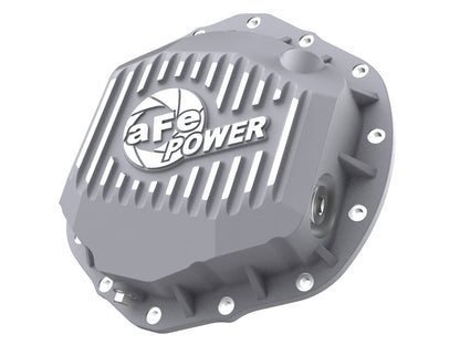 aFe Street Series Rear Differential Cover Raw w/ Machined Fins - Ram 2019-2026 6.4L/6.7L