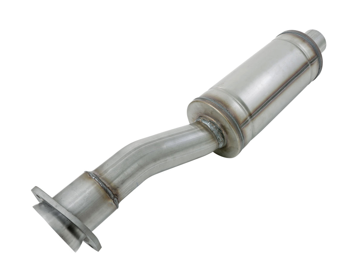 aFe Vulcan Series 409 Stainless Steel Resonator Upgrade Pipe - 49C43131