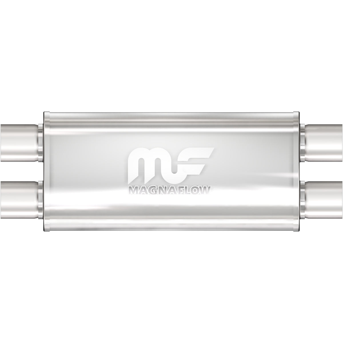 MagnaFlow 3 in/3 in Dual/Dual; 5 in x 18 in x 8 in Body Muffler 12469