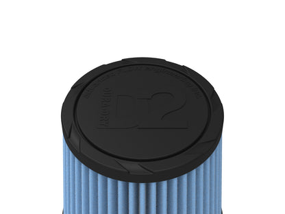 aFe Magnum FORCE Intake Replacement Air Filter w/ Dura-Dry Media - Flange Inside Diameter 4 in, Base Diameter 6 in
