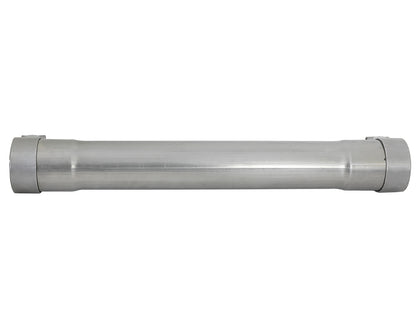 aFe MACH Force-Xp 2-1/2 IN 409 Stainless Steel Muffler Delete Pipe - Outlet Position Center, Overall Length 20 in