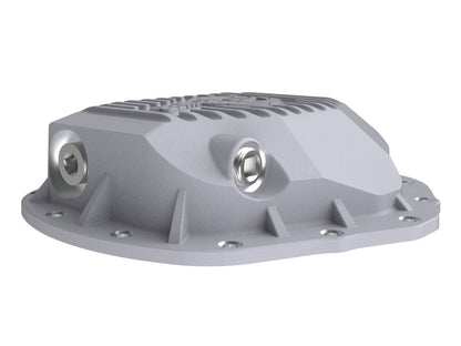 aFe Street Series Rear Differential Cover Raw w/ Machined Fins - Chevy/GMC 2020-2023 6.6L
