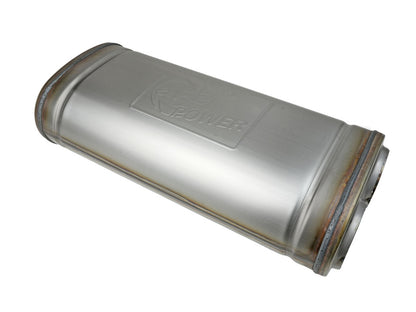 aFe MACH Force-Xp 409 Stainless Steel Muffler - Inlet Inside Diameter 2.5 in, Inlet Type Single