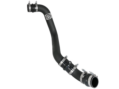 aFe BladeRunner 3 IN Aluminum Hot Charge Pipe Black - Chevy/GMC 2017-2019 6.6L