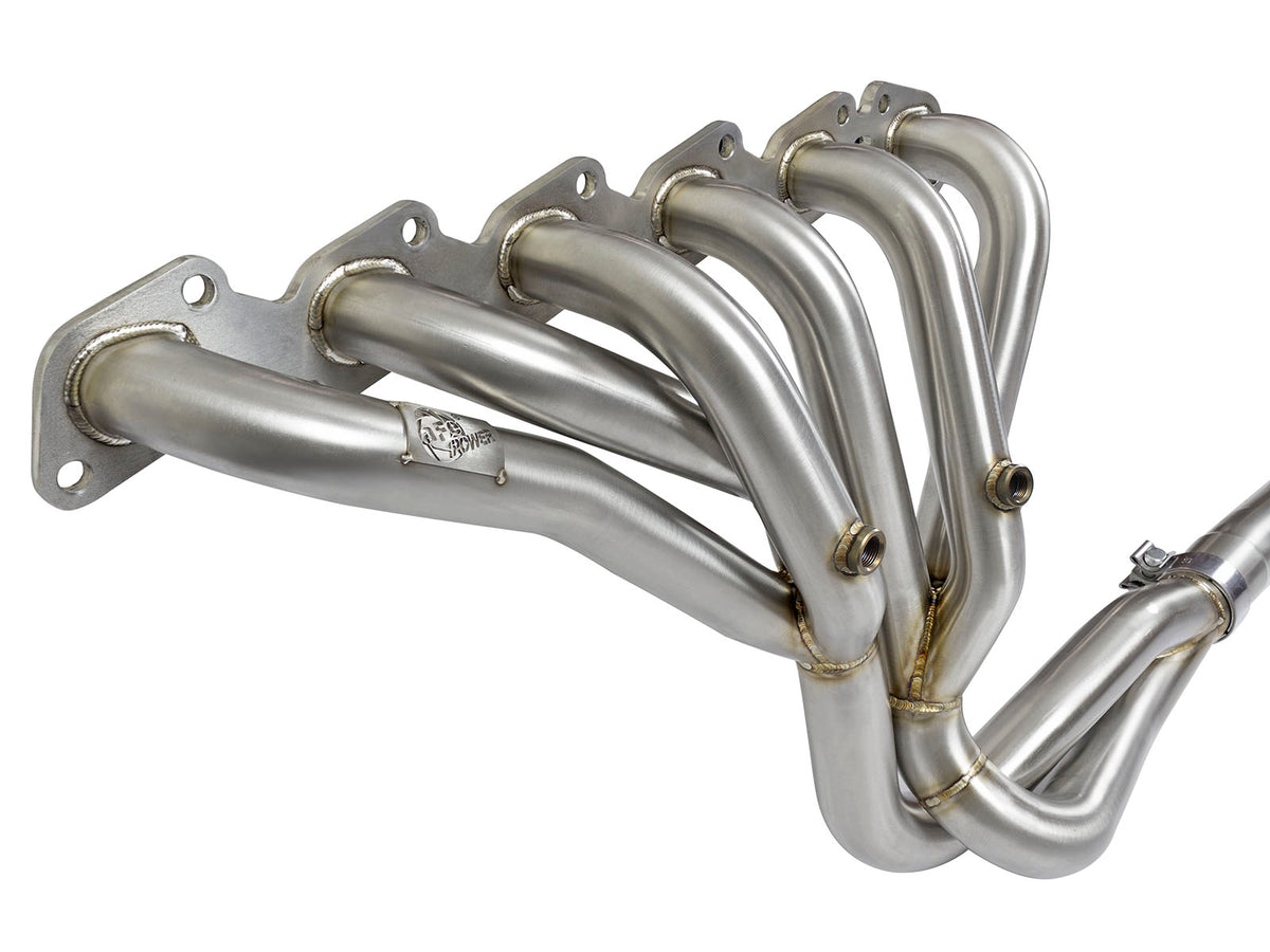 aFe Twisted Steel 304 Stainless Steel Street Series Performance Package - Stainless Steel, Engine Make/Size Nissan 4.8L