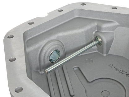 aFe Street Series Rear Differential Cover Raw w/ Machined Fins - Ford 2017-2023 6.7L - Axle Type Dana M300