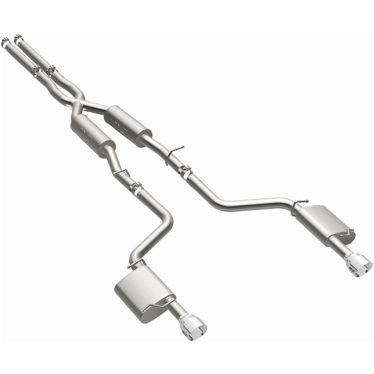 MagnaFlow Street Series Polished Cat-Back System 19522