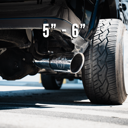 Polar 304SS Polished Oval Exhaust Tip