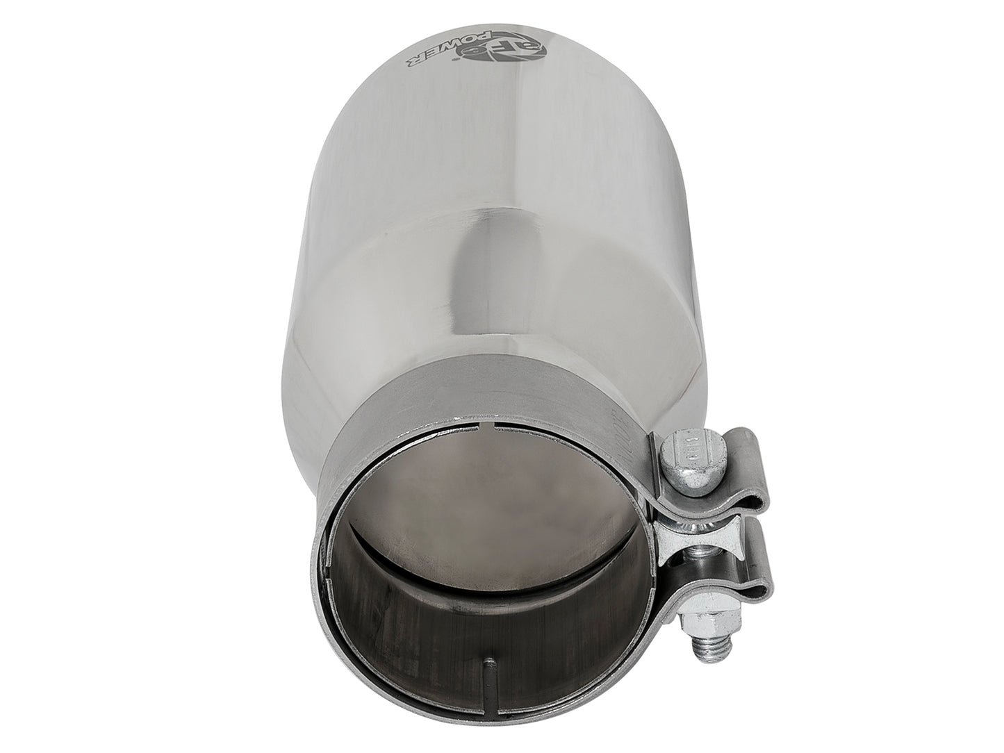 aFe MACH Force-Xp 304 Stainless Steel Clamp-on Exhaust Tip Polished - 49T30454-P092