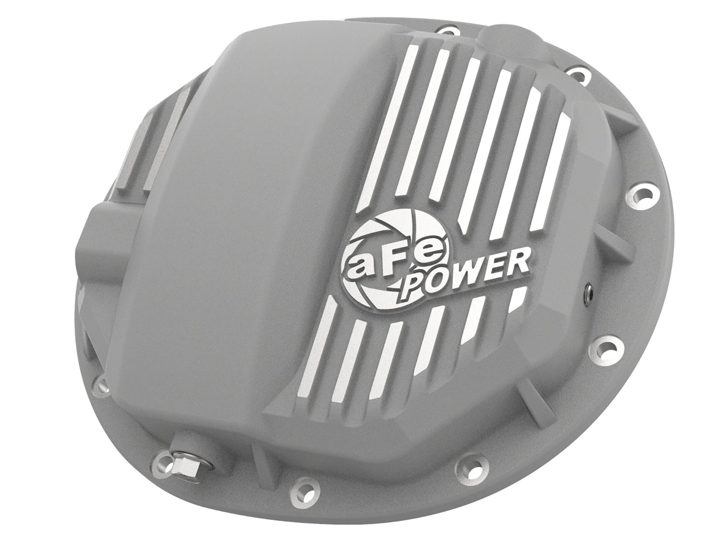 aFe Street Series AAM 9.5/9.76 Rear Differential Cover Raw w/ Machined Fins