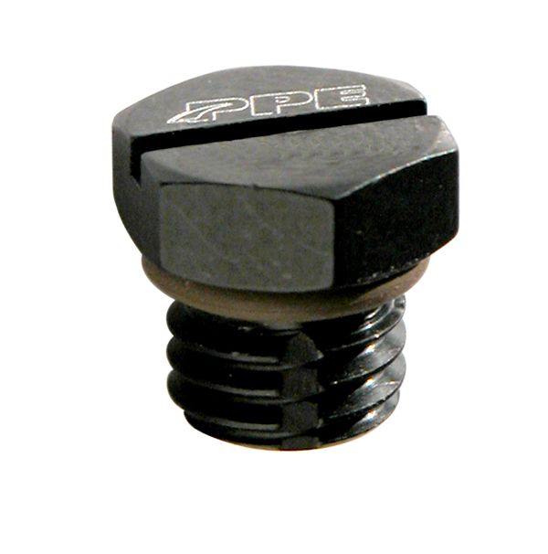 PPE Air Bleeder Screw Black GM 6.6L