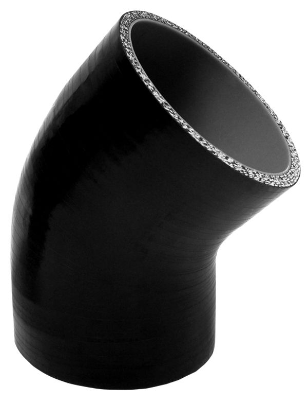 PPE 3.5 Inch 45 Deg 6MM 5-Ply Silicone Elbow
