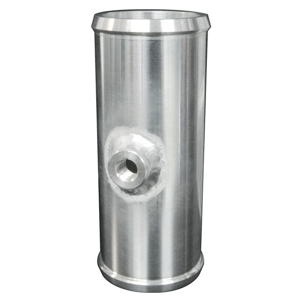 PPE Billet Aluminum Coupler 1/8 Inch Npt 2 Inch OD X 5.0 Inch Long