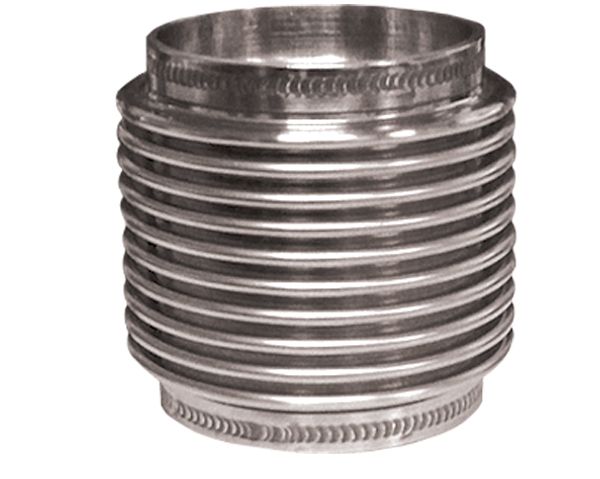 PPE Exhaust Bellows 2 Inch Stainless Steel