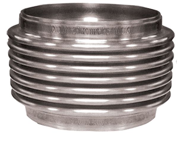 PPE Exhaust Bellows 3.5 Inch Stainless Steel