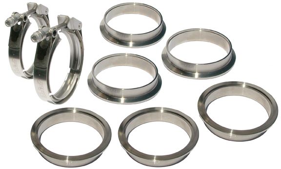 PPE 4.0 Inch V Band 8 Piece Set 2C 3M 3F QR