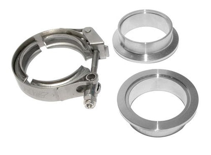 PPE 2.0 Inch QR Aluminum V-Band 3 Pc Set 1C 1M 1F