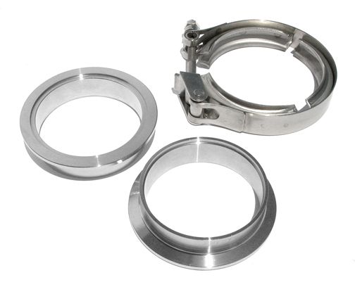 PPE 2.75 Inch QR Aluminum V-Band 3 Pc Set 1C 1M 1F