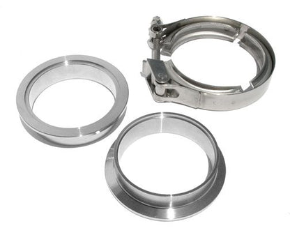 PPE 2.75 Inch QR Aluminum V-Band 3 Pc Set 1C 1M 1F