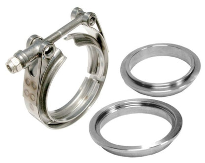 PPE 3.5 Inch V Band 3 Piece Set 1C 1M 1F Aluminum