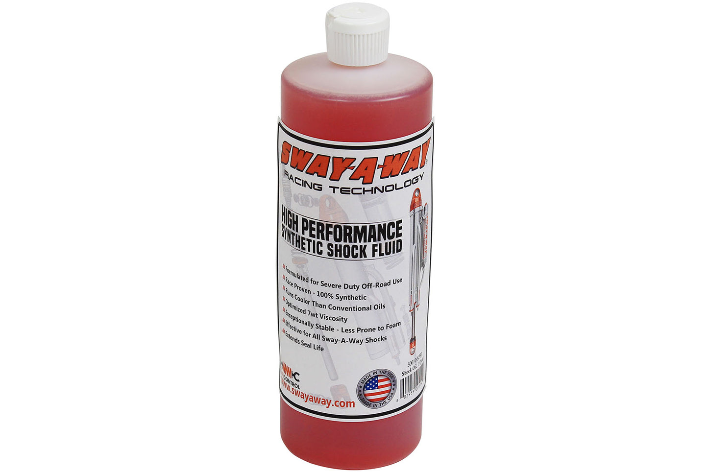 aFe Sway-A-Way 100% Synthetic 7wt Shock Oil, 1 Qt