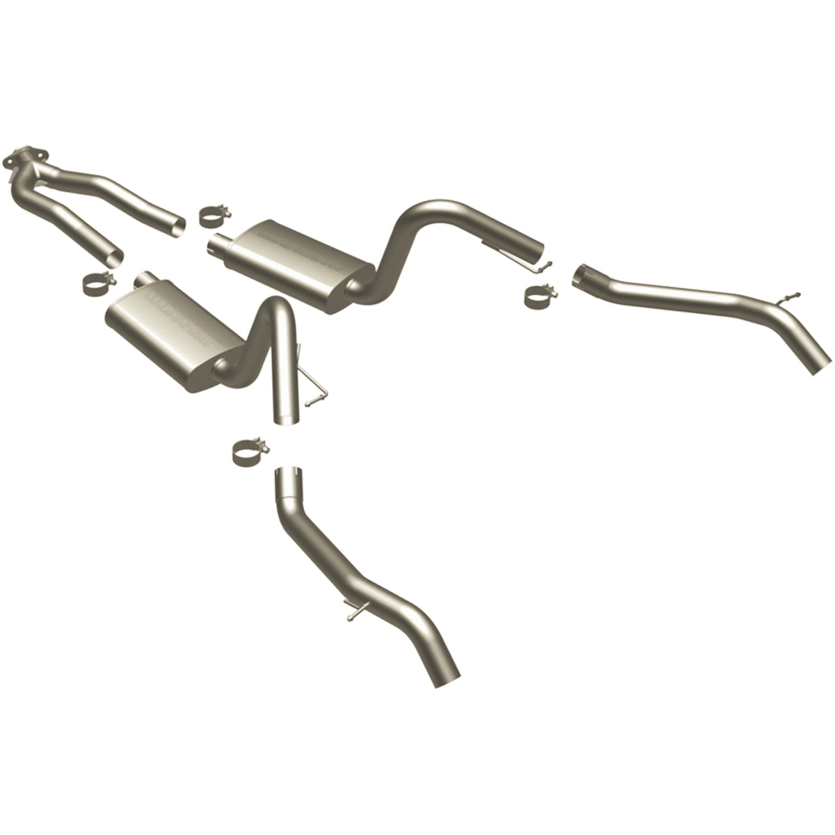 MagnaFlow Street Series Cat-Back System 16828
