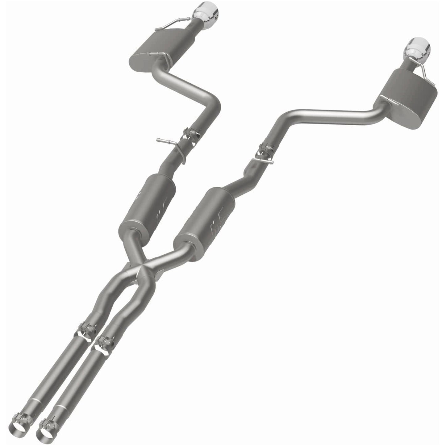 MagnaFlow Street Series Polished Cat-Back System 19522