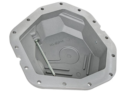 aFe Street Series Rear Differential Cover Raw w/ Machined Fins - Ford 2017-2023 6.7L - Axle Type Dana M300