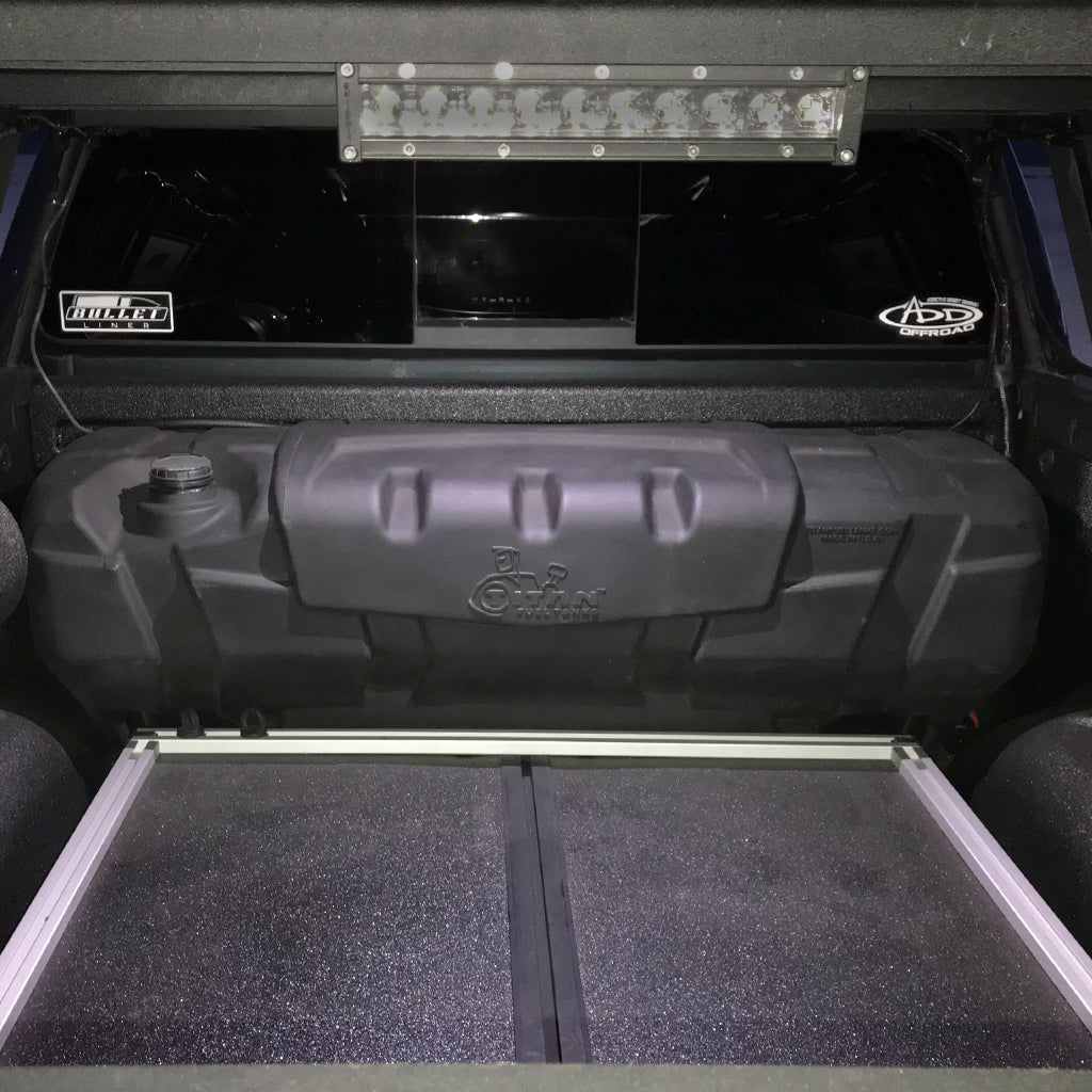 Titan Travel Trekker Auxiliary Diesel Fuel System - Increased Capacity 40 gal, Tank Capacity 40 gal