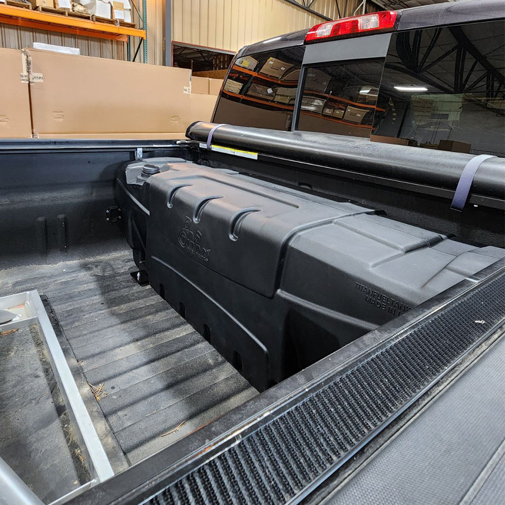 Titan Travel Trekker Auxiliary Diesel Fuel System - Increased Capacity 50 gal, Tank Capacity 50 gal