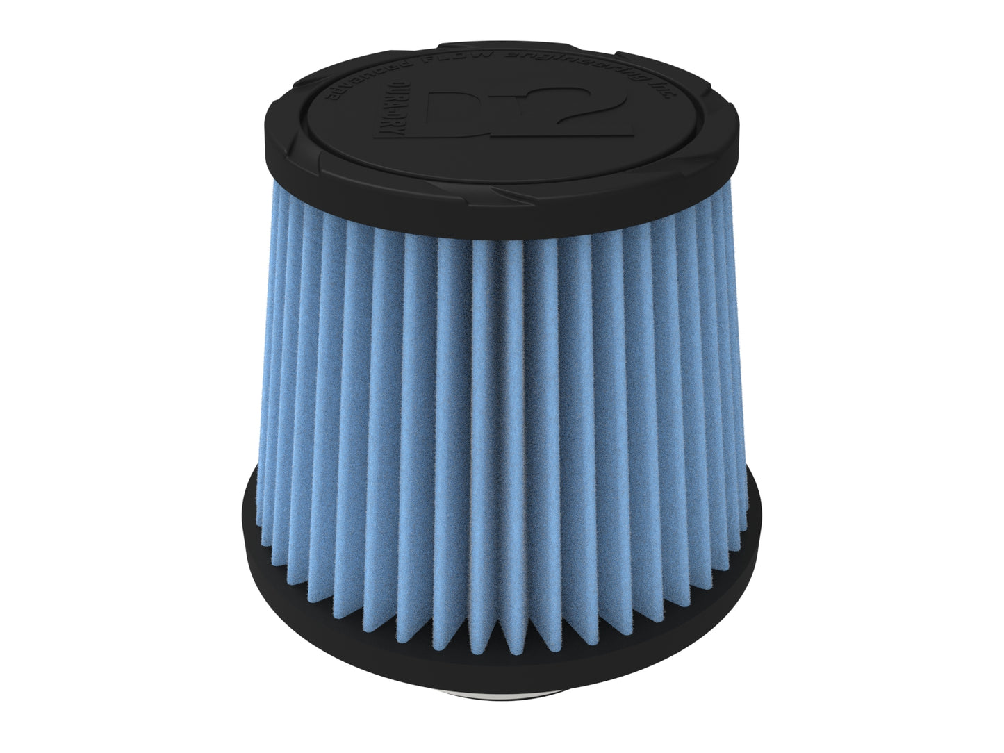 aFe Universal Clamp-On Air Filter w/ D2 Dura-Dry Media - 21-28001V