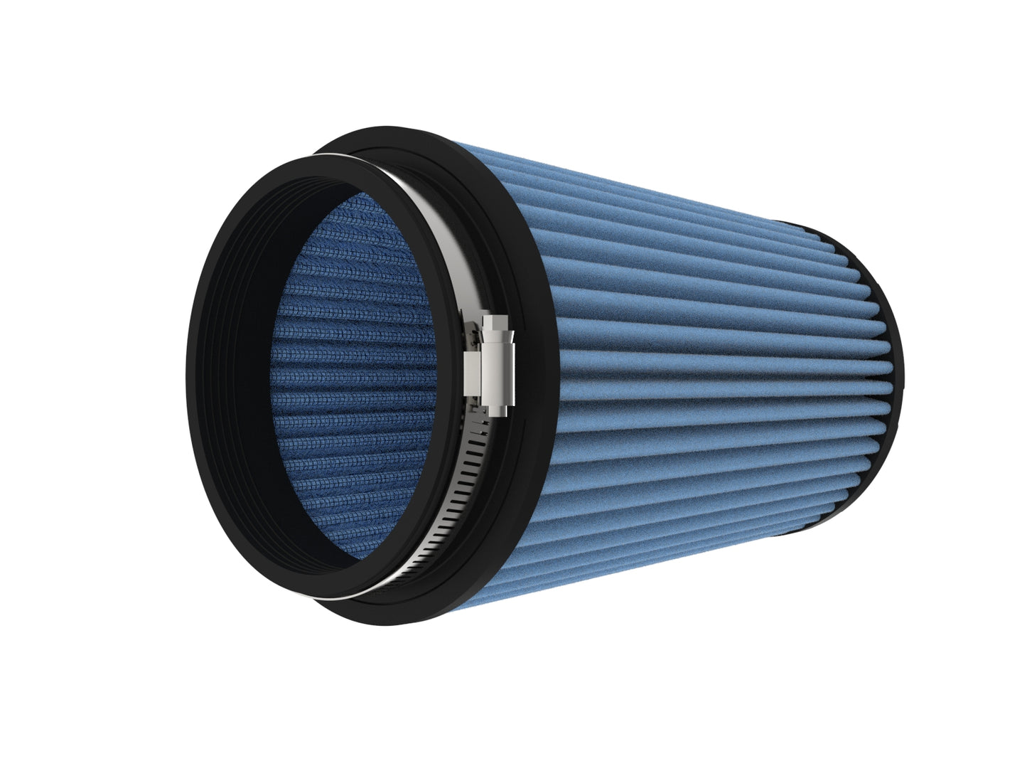 aFe Magnum FORCE Intake Replacement Air Filter w/ Dura-Dry Media - Flange Inside Diameter 5 in, Base Diameter 6.5 in