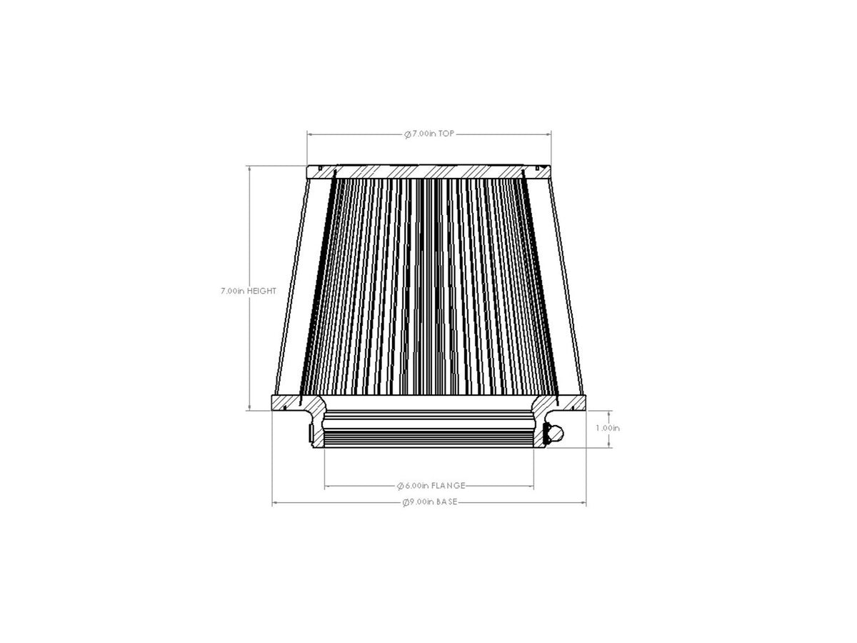 aFe Magnum FORCE Intake Replacement Air Filter w/ D2 Dura-Dry Media - 21-90038V