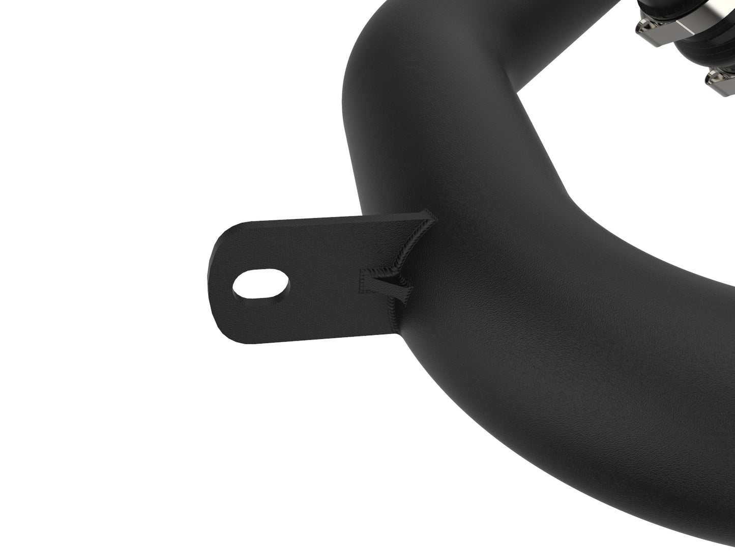 aFe BladeRunner 3 IN Aluminum Cold Charge Pipe Black - Ford 2008-2010 6.4L