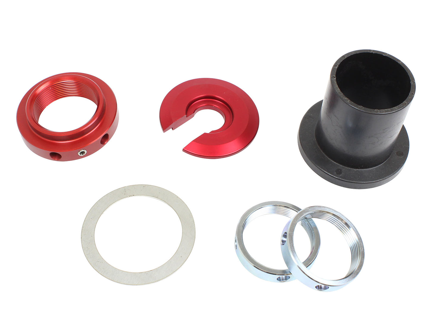 aFe Sway-A-Way 2.0 Coilover Spring Seat Collar Kit, Dual Rate, Flat Seat