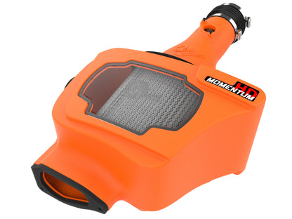 aFe Momentum HD Cold Air Intake System Orange w/ Pro DRY S Filter - 2022-2026 3.3L