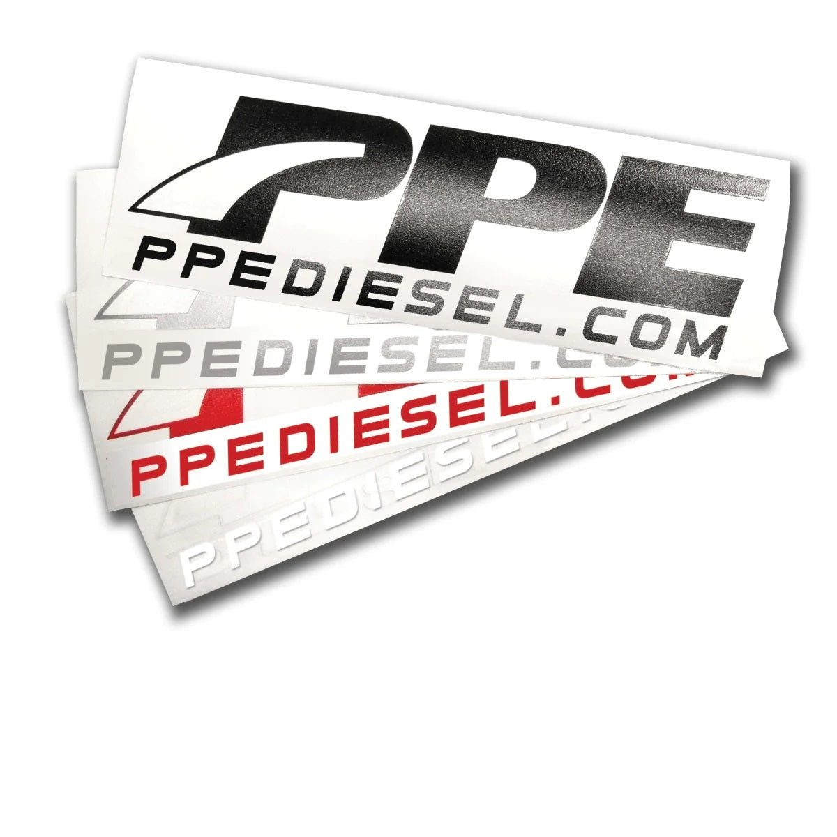 PPE Cut Vinyl Sticker 8.5x2.5 Black