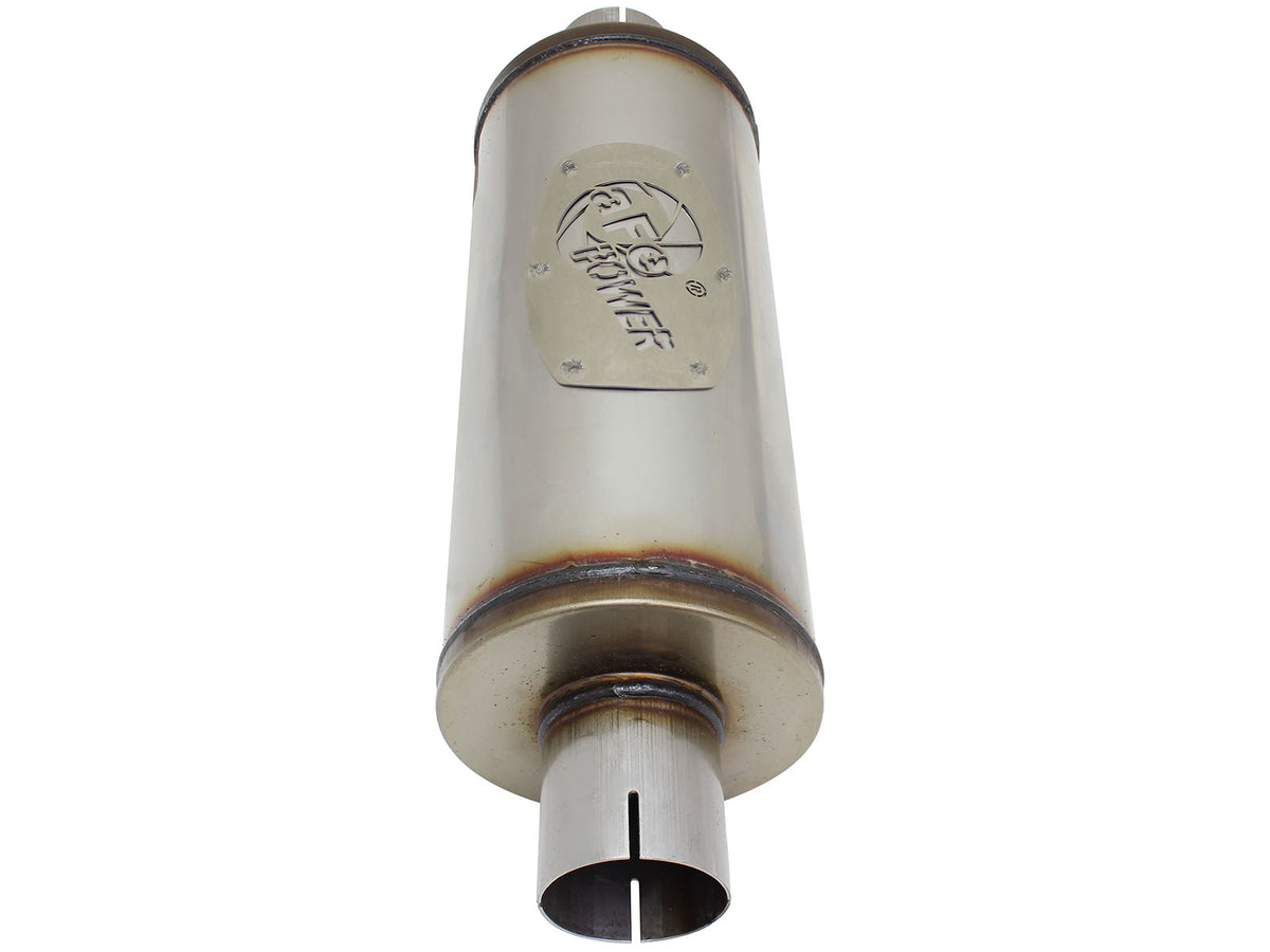 aFe MACH Force-Xp 409 Stainless Steel Pass-Through Muffler - 49M00007