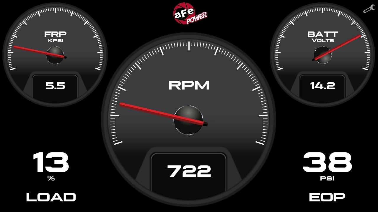 aFe AGD 5-1/2 IN Digital Gauge Display Monitor