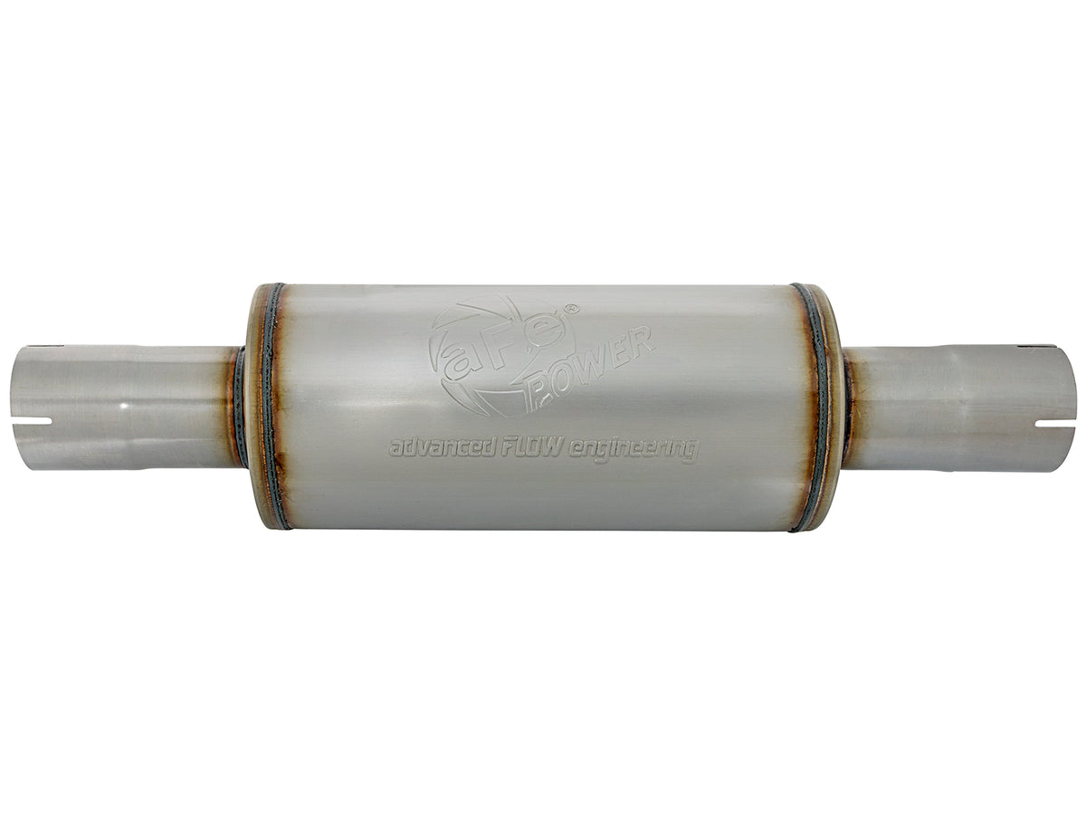 aFe ATLAS Aluminized Steel 3 IN Inet/Outlet Pass-Through Muffler