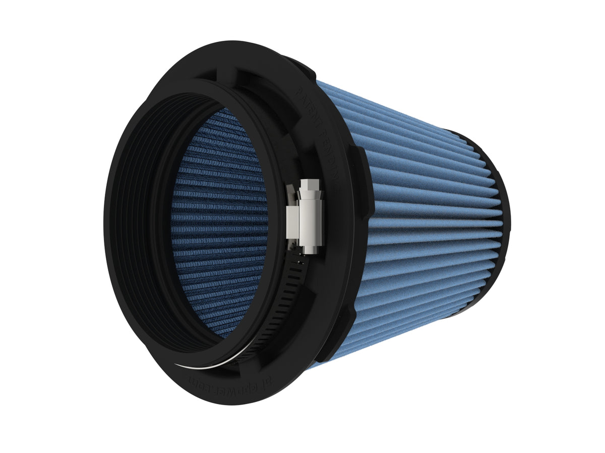 aFe Momentum Intake Replacement Air Filter w/ D2 Dura-Dry Media - Flange Inside Diameter 4.50 in, Base Diameter 6 in