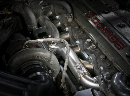 aFe Twisted Steel 304 Stainless Steel Header and (T3) Turbo Manifold