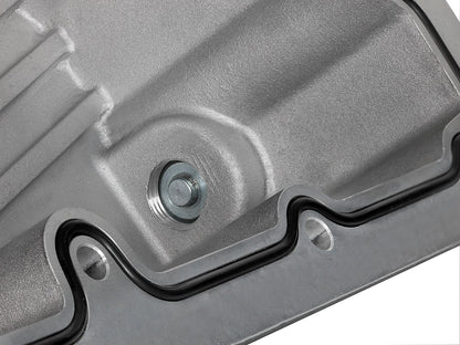 aFe Pro Series Engine Oil Pan Black w/ Machined Fins - Ford 2011-2026 6.7L