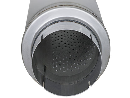 aFe ATLAS 5 IN Aluminized Steel Pass-Through Muffler