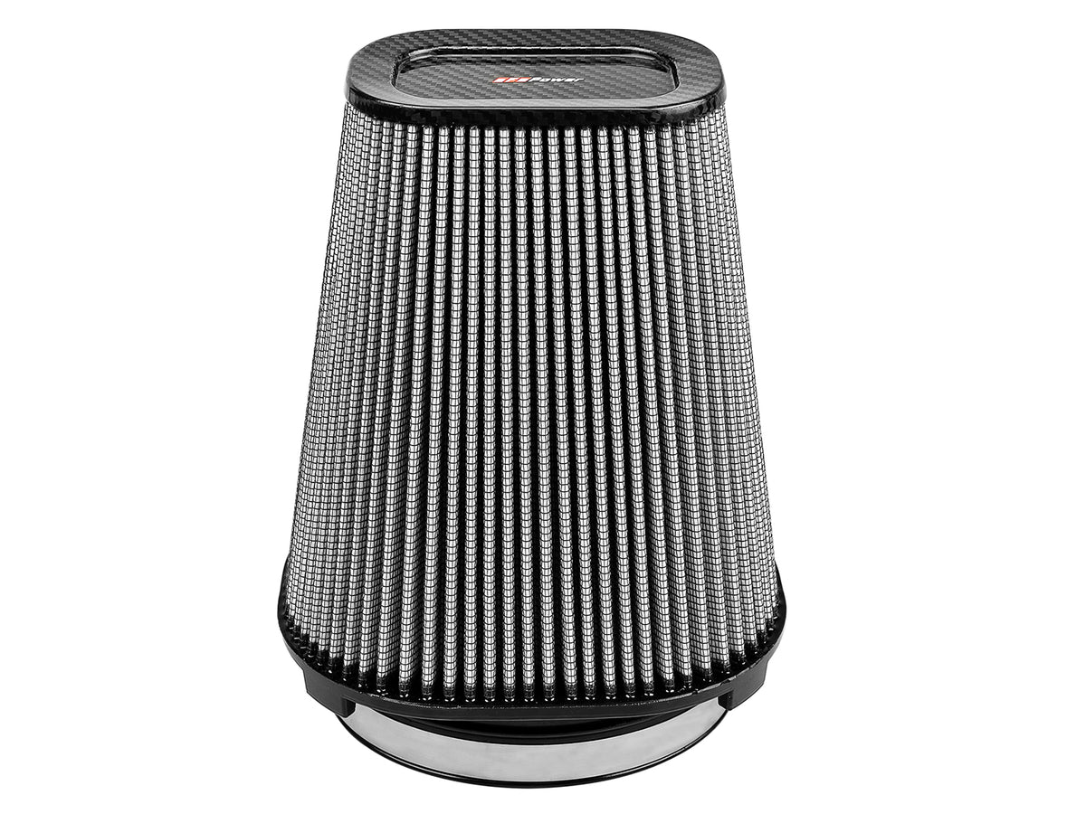 aFe Track Series Intake Replacement Air Filter w/ Pro DRY S Media - Carbon Fiber t