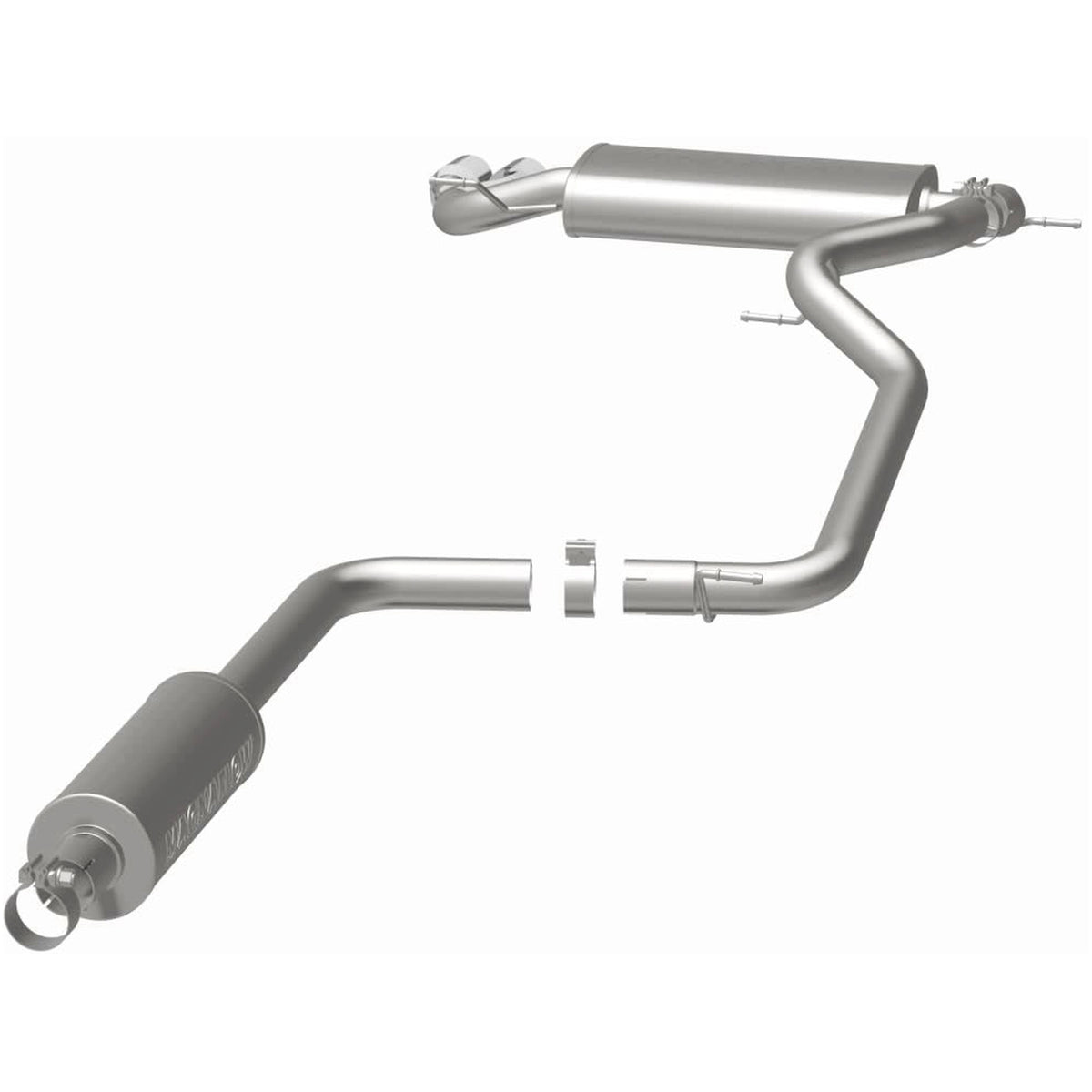 MagnaFlow Street Series Polished Cat-Back System 15072