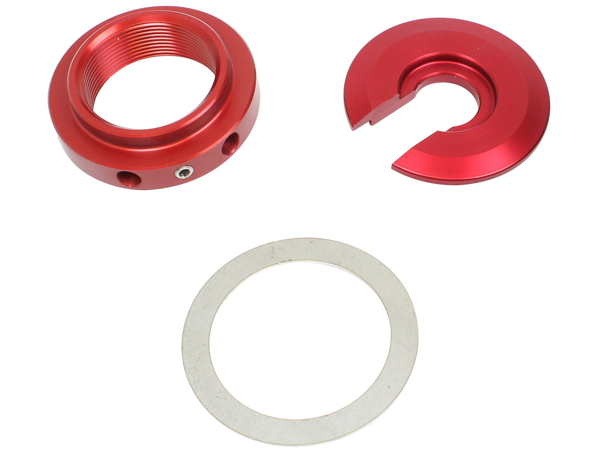 aFe Sway-A-Way 2.5 Coilover Spring Seat Collar Kit, Single Rate, Flat Seat